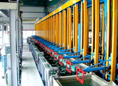 環形堿銅電鍍生產線