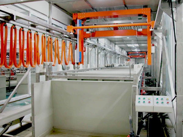 龍門(mén)式電鍍化學(xué)鎳生產(chǎn)線